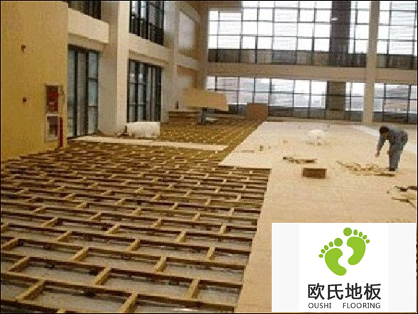 安裝實(shí)木運動(dòng)地板應注意的問(wèn)題