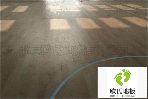 煙臺開(kāi)發(fā)區第十小學(xué)運動(dòng)木地板工程案例